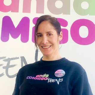 Meirav - coordinadora del centro de adolescentes