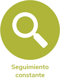 seguimiento individualizado de cada terapia