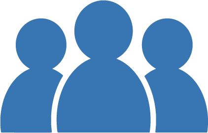 icono grupo azul